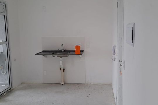 Cozinha de apartamento à venda com 2 quartos, 41m² em Vila Albertina, São Paulo