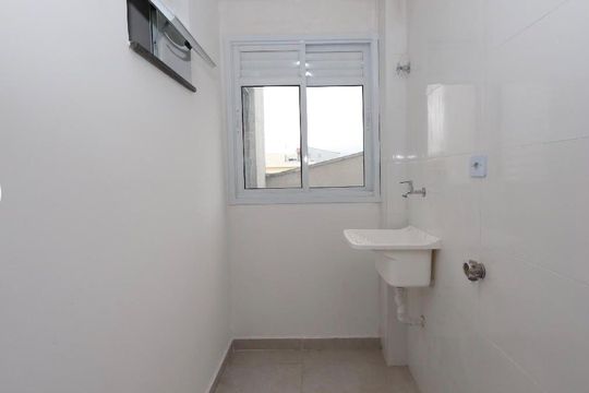 Área de serviço de apartamento à venda com 1 quarto, 28m² em Vila Darli, São Paulo