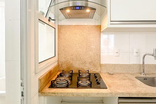 Cozinha de apartamento para alugar com 2 quartos, 64m² em Ingleses do Rio Vermelho, Florianópolis