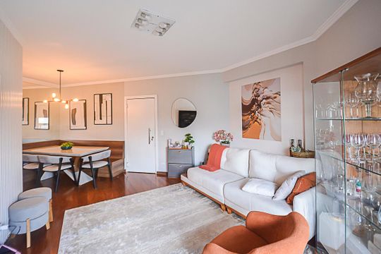 Sala de apartamento à venda com 4 quartos, 127m² em Centro, São Bernardo do Campo