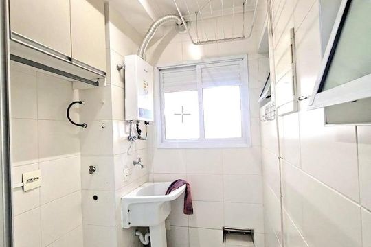 Área de serviço de apartamento à venda com 3 quartos, 74m² em Vila Vera, São Paulo