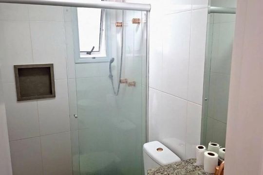 Banheiro 1 de apartamento à venda com 3 quartos, 74m² em Vila Vera, São Paulo