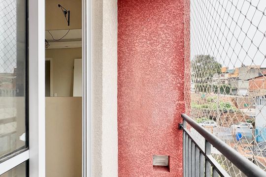 Varanda da Sala de apartamento para alugar com 2 quartos, 42m² em Freguesia do Ó, São Paulo