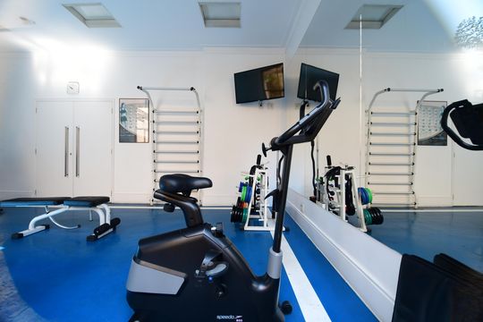 Área comum - Academia de apartamento para alugar com 1 quarto, 48m² em Cambuí, Campinas