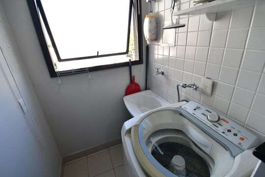 Área de Serviço de apartamento para alugar com 1 quarto, 48m² em Cambuí, Campinas