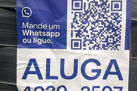 Placa de casa para alugar com 2 quartos, 120m² em Vila Marina, São Paulo