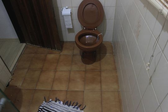 Banheiro de casa para alugar com 2 quartos, 80m² em Jardim Presidente Dutra, Guarulhos