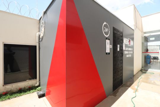 Área comum de apartamento para alugar com 2 quartos, 62m² em Residencial Integração, Uberlândia