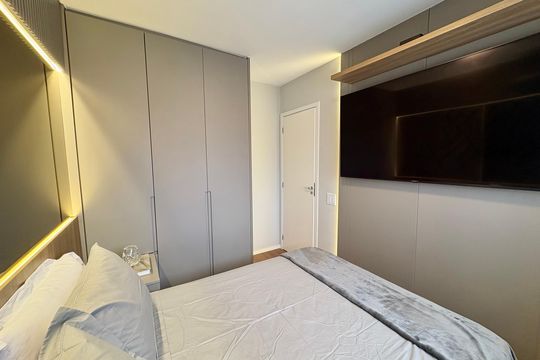 Quarto 2 de apartamento para alugar com 2 quartos, 41m² em Barra Olímpica, Rio de Janeiro