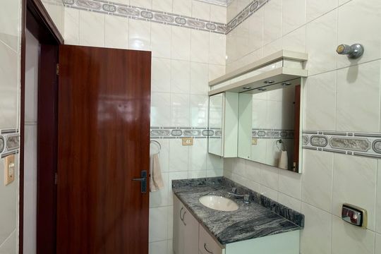 Banheiro Social de apartamento à venda com 3 quartos, 90m² em Nova Petrópolis, São Bernardo do Campo