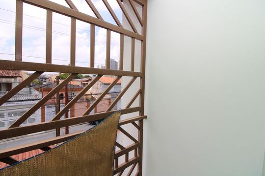 Varanda da Suíte de casa à venda com 3 quartos, 135m² em Vila Guilhermina, São Paulo