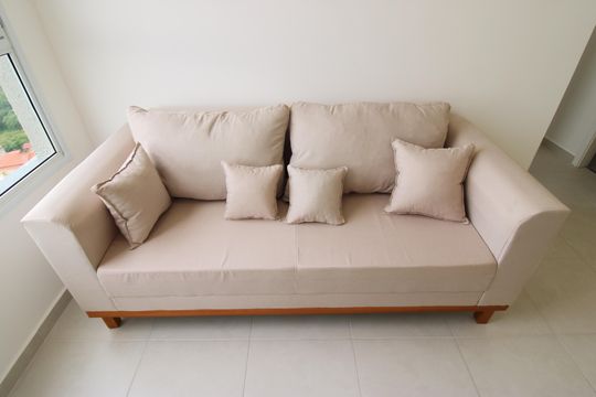 Sala de apartamento para alugar com 2 quartos, 44m² em Rio Acima, Votorantim
