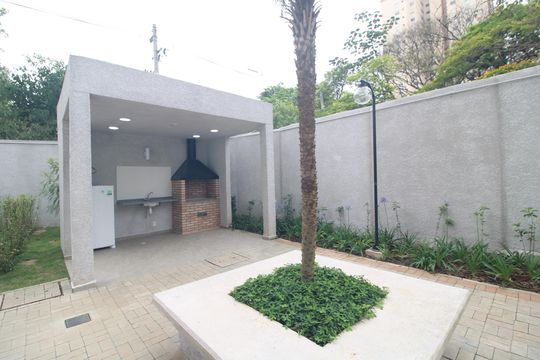 Área comum - Churrasqueira de apartamento para alugar com 2 quartos, 37m² em Vila Gea, São Paulo
