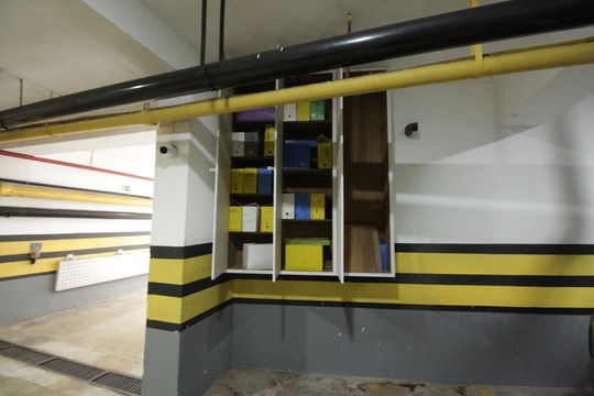Garagem de apartamento para alugar com 3 quartos, 110m² em Boqueirão, Santos
