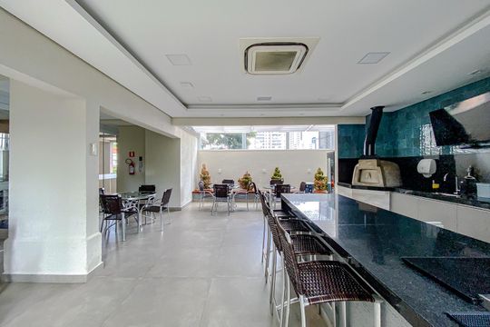 Área comum de apartamento para alugar com 3 quartos, 112m² em Vila Regente Feijó, São Paulo