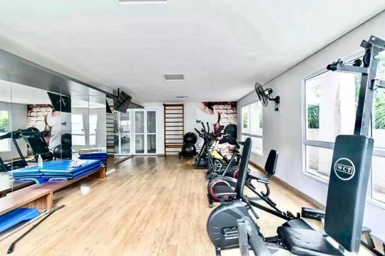 Área comum - Academia de apartamento à venda com 2 quartos, 59m² em Vila Paulista, São Paulo