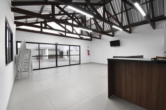 Área comum - Churrasqueira de apartamento para alugar com 3 quartos, 87m² em Água Verde, Curitiba