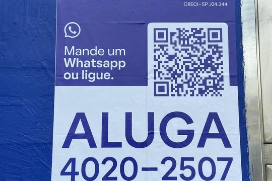Placa de apartamento para alugar com 1 quarto, 40m² em Aliança, Osasco