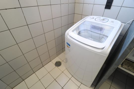 Área de Serviço de apartamento para alugar com 1 quarto, 48m² em Saraiva, Uberlândia
