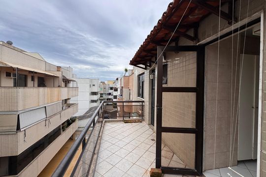 Varanda de apartamento para alugar com 3 quartos, 193m² em Rec. dos Bandeirant, Rio de Janeiro