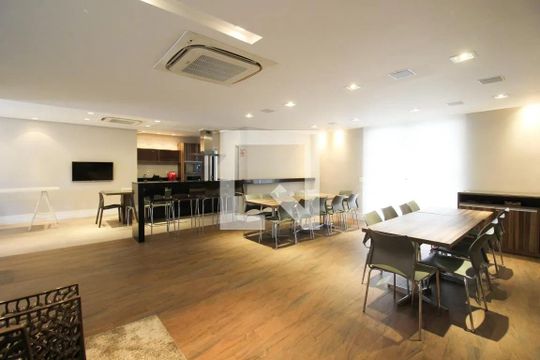 Área comum de apartamento para alugar com 3 quartos, 150m² em Moema, São Paulo