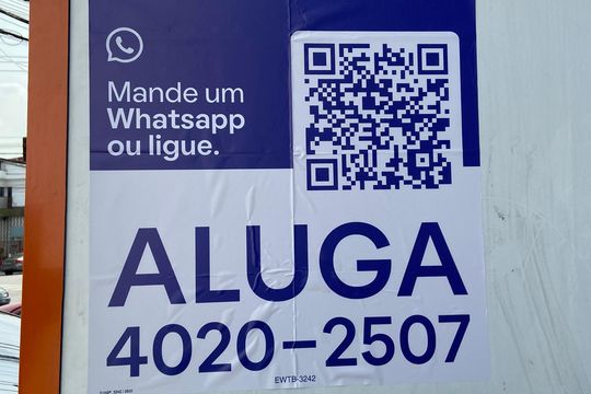 Placa de apartamento para alugar com 2 quartos, 55m² em Aliança, Osasco