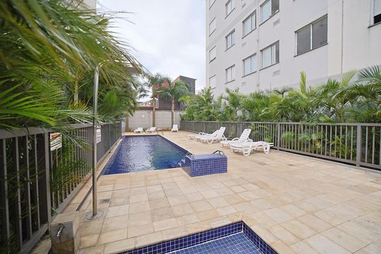 Área comum - Piscina de apartamento para alugar com 2 quartos, 44m² em Vila Cosmopolita, São Paulo