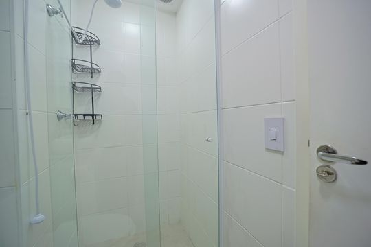 Banheiro de apartamento para alugar com 2 quartos, 44m² em Vila Cosmopolita, São Paulo