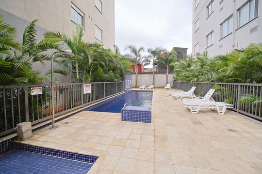 Área comum - Piscina de apartamento para alugar com 2 quartos, 44m² em Vila Cosmopolita, São Paulo