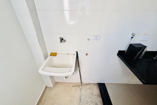 Área de Serviço de apartamento para alugar com 3 quartos, 78m² em Vila Guilhermina, São Paulo