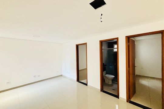 Sala de apartamento para alugar com 3 quartos, 78m² em Vila Guilhermina, São Paulo