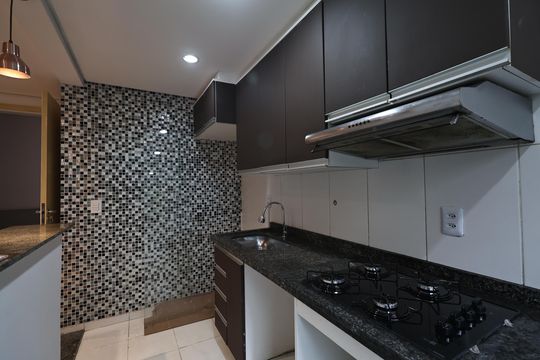 Cozinha de apartamento para alugar com 2 quartos, 51m² em Rp3 (regiões de Planejamento), Santo André
