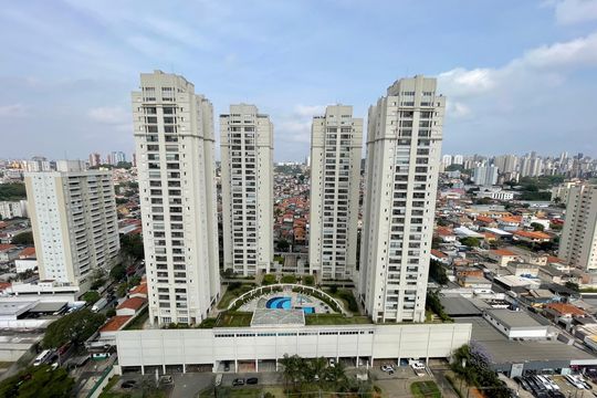 Vista da Varanda de apartamento à venda com 2 quartos, 65m² em Ferreira, São Paulo