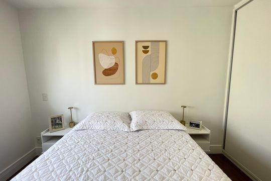 Suíte de apartamento à venda com 2 quartos, 65m² em Ferreira, São Paulo