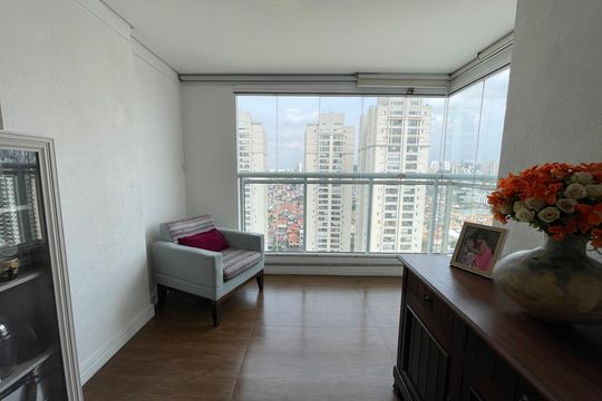 Varanda de apartamento à venda com 2 quartos, 65m² em Ferreira, São Paulo