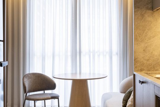 Sala de apartamento para alugar com 1 quarto, 26m² em Vila Nova Conceição, São Paulo