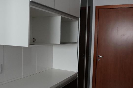 Cozinha de apartamento à venda com 3 quartos, 142m² em Buritis, Belo Horizonte