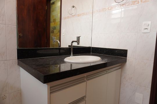 Banheiro Social de casa para alugar com 3 quartos, 160m² em Jardim Cruzeiro do Sul, São Carlos