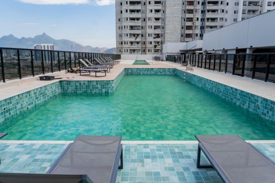 Área comum de apartamento para alugar com 2 quartos, 50m² em Santo Cristo, Rio de Janeiro