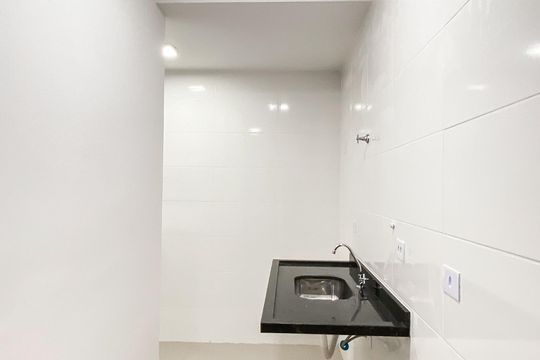 Cozinha  de apartamento para alugar com 2 quartos, 37m² em Vila Santa Teresa, São Paulo