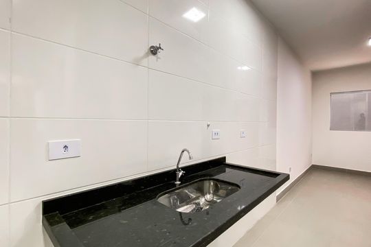 Cozinha  de apartamento para alugar com 2 quartos, 37m² em Vila Santa Teresa, São Paulo