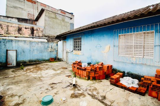 Garagem de casa para alugar com 2 quartos, 80m² em Jardim Silva Teles, São Paulo