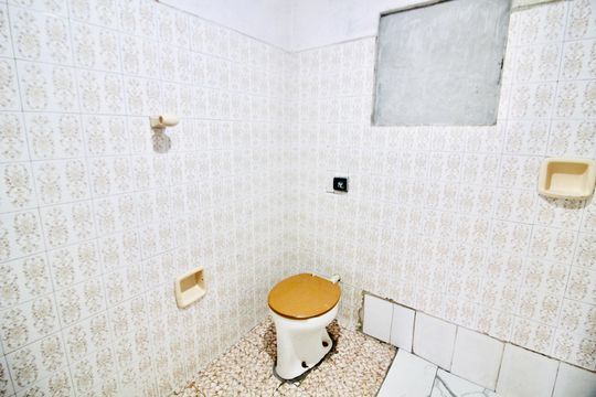 Banheiro de casa para alugar com 2 quartos, 80m² em Jardim Silva Teles, São Paulo
