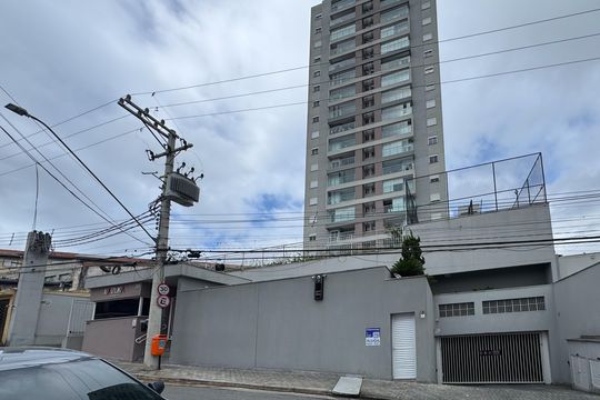 Fachada de apartamento para alugar com 2 quartos, 57m² em Jardim Valdibia, São Bernardo do Campo