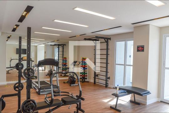 Área comum - Academia de apartamento para alugar com 2 quartos, 57m² em Jardim Valdibia, São Bernardo do Campo