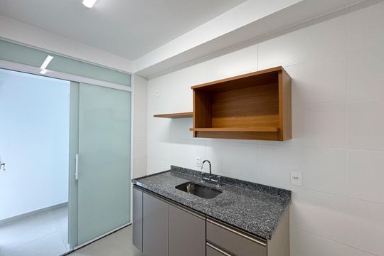 Cozinha de apartamento para alugar com 2 quartos, 57m² em Jardim Valdibia, São Bernardo do Campo