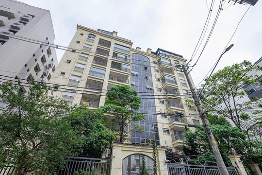 Fachada de apartamento à venda com 2 quartos, 56m² em Jardim Paulista, São Paulo