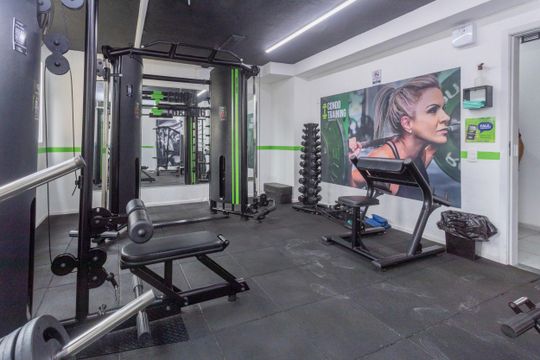 Área comum - Academia de apartamento para alugar com 2 quartos, 35m² em Veleiros, São Paulo