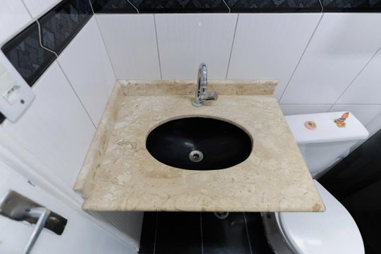 Banheiro de apartamento à venda com 3 quartos, 69m² em Vila Nova Cachoeirinha, São Paulo