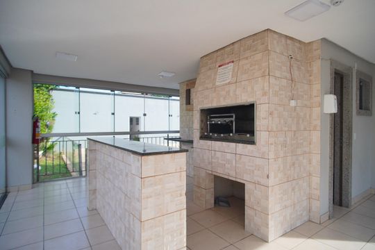 Área comum - Churrasqueira 2 de apartamento para alugar com 2 quartos, 49m² em Centro, Sapucaia do Sul